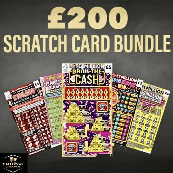 £200 Scratch Card Bundle